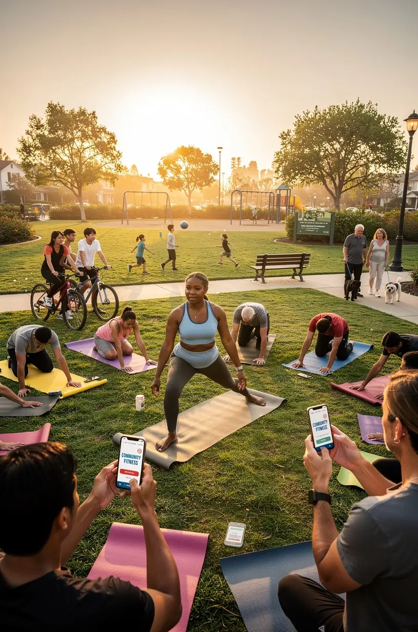 Electric vehicle charging stations integrated into a suburban street setting.